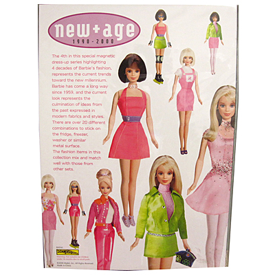 Barbie ドレスアップマグネット - grrrl's candy store